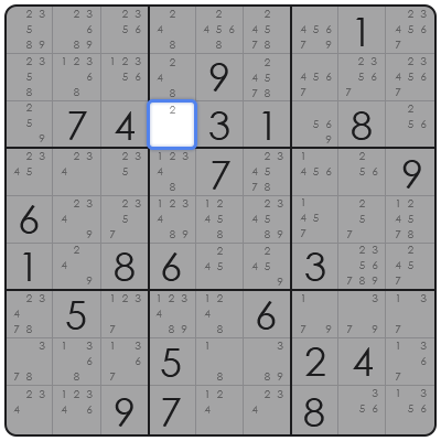 electronic sudoku game large screen